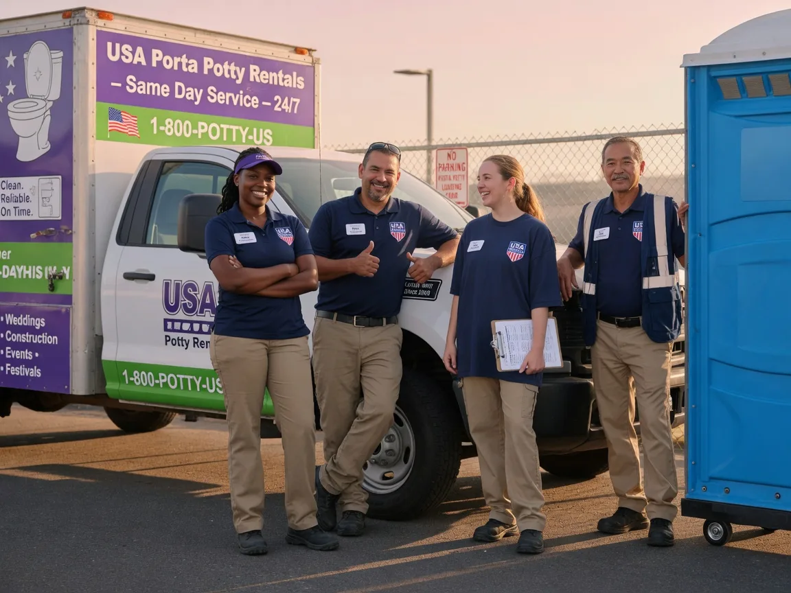 Porta Potty Rental company in Fowler, CA